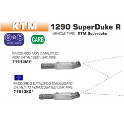 Raccord d'Echappement ARROW KTM 1290 SUPER DUKE 2014 - 2016