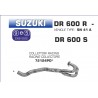 Collecteur d'échappement ARROW SUZUKI DR 600 R 1985-1987 DR 600 S 1985-1990 0