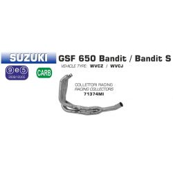 Collecteur d'Echappement ARROW racing SUZUKI GSXF 650 GSF 650 BANDIT GSF 1250 BANDIT GSX 1250 FA