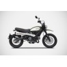Echappement Zard haut homologuÃ© DUCATI SCRAMBLER 4