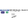 Raccord d'Echappement ARROW SUZUKI GSF 650 BANDIT GSX 650 F GSF 1250 BANDIT GSX 1250 FA 0