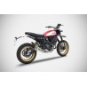 Pot d'Echappement Zard bas special edition DUCATI SCRAMBLER Desert Sled 800 2015-2020 2