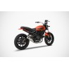 Echappement Zard bas edition zuma DUCATI SCRAMBLER 400 SIXTY2 2016-2019 1