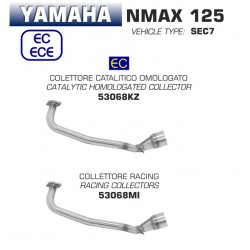 Collecteur d'Echappement ARROW YAMAHA NMAX 125 N-MAX 155 2017-2020 125 TRICITY 2017-2020