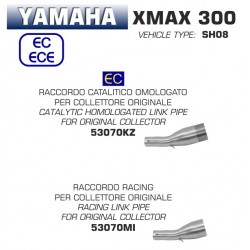 Raccord d'Echappement ARROW YAMAHA 300 X-MAX 2017-2020