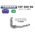 Collecteur d'Echappement ARROW racing YAMAHA YZF R6 2006-2007