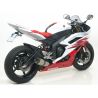 Echappement ARROW THUNDER YAMAHA YZF-R6 2006-2011 pour ligne arrow 0