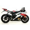 Echappement ARROW THUNDER YAMAHA YZF-R6 2006-2011 pour ligne arrow 13