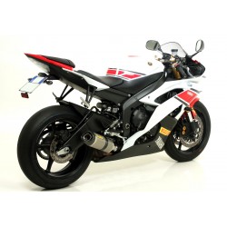 Echappement ARROW THUNDER YAMAHA YZF-R6 2006-2016 pour ligne arrow