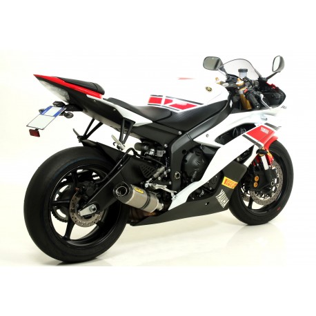 Echappement ARROW THUNDER YAMAHA YZF-R6 2006-2011 pour ligne arrow