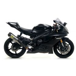 Ligne complète d'Echappement ARROW compétition evo 3 YAMAHA YZF R6 2017-2021
