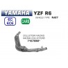 Collecteur d'Echappement racing ARROW YAMAHA YZF R6 2017-2020 0