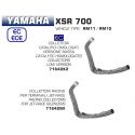 Collecteur d'Echappement ARROW YAMAHA XSR 700 MT-07