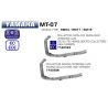 Collecteur d'Echappement position haute ARROW YAMAHA MT-07 MT-07 TRACER TRACER 7 0
