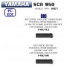 Raccord d'Echappement ARROW pour collecteur d'origine YAMAHA SCR 950 2017-2020 0