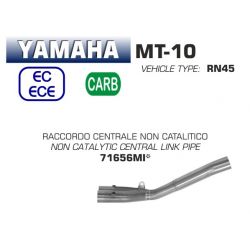 Raccord d'Echappement décatalysé ARROW YAMAHA MT 10 2016-2021