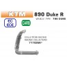 Collecteur echappement Racing Arrow KTM 790 Duke 890 DUKE R 2