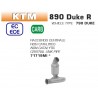 Decatalyseur d'échappement ARROW KTM 790 DUKE 790 ADVENTURE 890 DUKE R 890 ADVENTURE HUSQVARNA NORDEN 901 CF MOTO MT 800 3