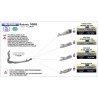 Collecteur d'échappement racing ARROW SUZUKI GSXS 1000 - GSXf 1000 2017-2018 2