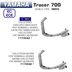 Collecteur d'Echappement ARROW YAMAHA MT-07 TRACER TRACER 7 2020-2023 MT-07 2021-2024
