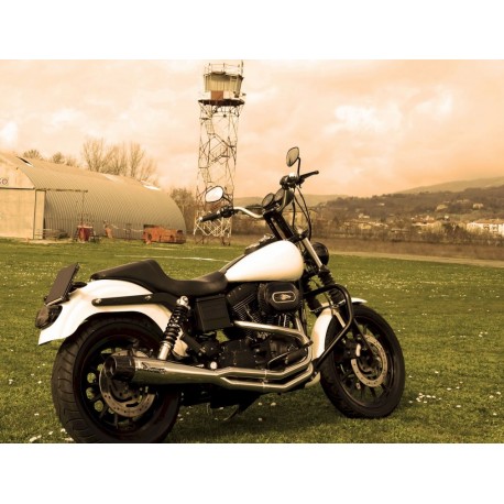 Ligne complète d'Echappement MOHICAN HARLEY DAVIDSON DYNA 2005-2017