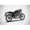 Ligne D'Echappement Zard Conique ROYAL ENFIELD Continental GT 650 2019-2020 1