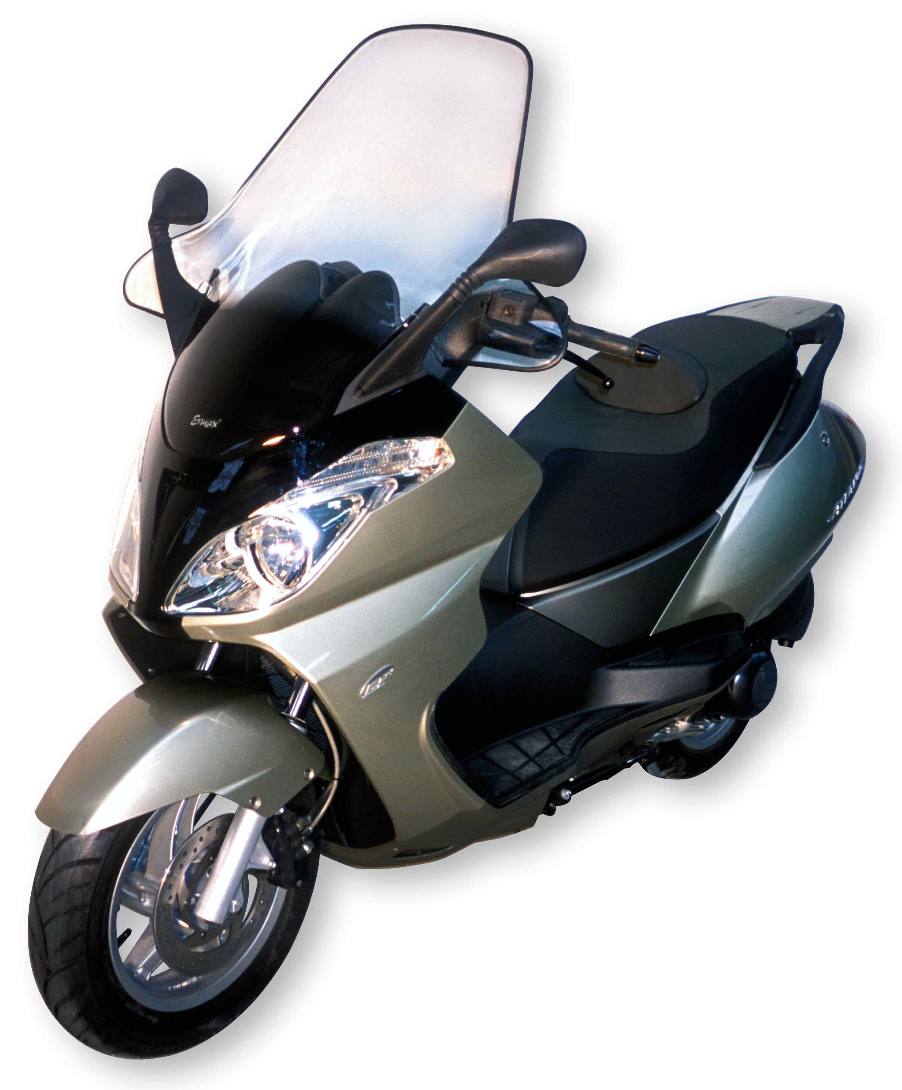 Pare-brise ATLANTIC 125 200 300 400 et 500 sprint 2003 2017 couleur fumé noir clair produit par Ermax Sport