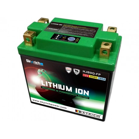 Batterie moto SKYRICH LITHIUM ION LIB9 HJB9Q-FP