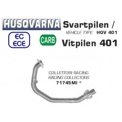 Collecteur racing d'echappement ARROW HUSQVARNA 401 SVARTPILEN 401 VITPILEN 2020-2023