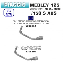 Collecteur d'Echappement ARROW PIAGGIO 125 MEDLEY 150 MEDLEY 2020-2023