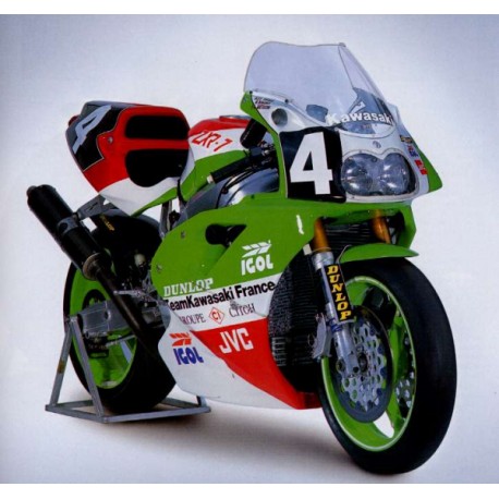 bulle ERMAX racing KAWASAKI Godier Genoud ZXR 750 1989-1990
