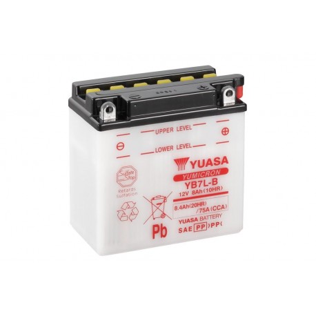 Batterie moto YUASA YB7L-B