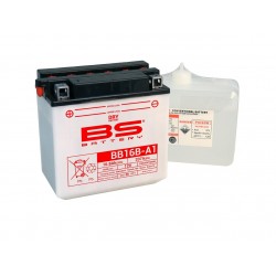 Batterie moto BS BATTERY Haute-performance 12 Volts YB16B-A1 BB16B-A1