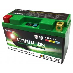 Batterie moto SKYRICH LITHIUM ION LT9B-BS HJT9B-FP