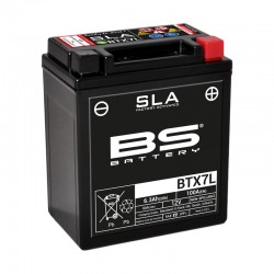Batterie BS BATTERY SLA sans entretien activé usine YTX7L-BS BTX7L