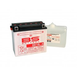 Batterie moto BS BATTERY Haute-performance 12 Volts YB18L-A BB18L-A