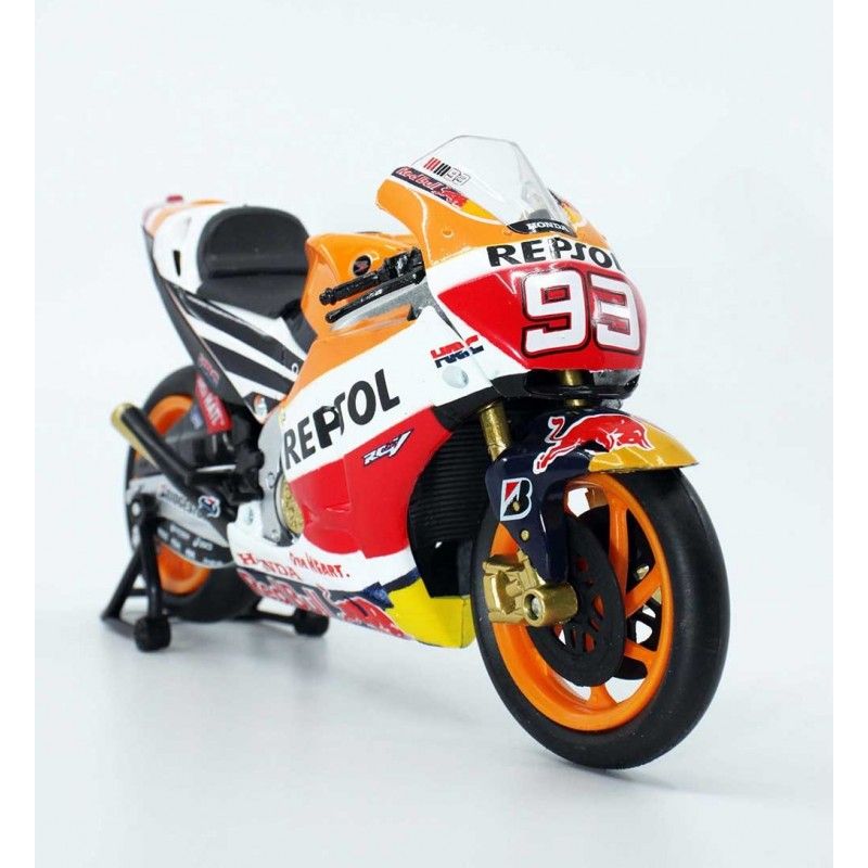 Modele reduit moto Miniature moto HONDA RCV 213 MARQUEZ idée cadeaux moto  GO pour motard