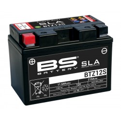 Batterie BS BATTERY SLA sans entretien activé usine YTZ12-S TTZ12S BTZ12S