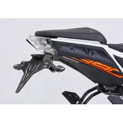 Support de plaque PROTECH V-SHAPE KTM 125 DUKE 390 DUKE 2017-2021