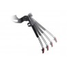 Support de plaque PROTECH X-SHAPE YAMAHA 700 TRACER 2020-2021 2