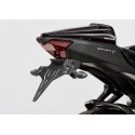 Support de plaque PROTECH V-SHAPE YAMAHA MT-07 2014-2020
