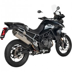 Echappement AKRAPOVIC TRIUMPH 900 TIGER 900 TIGER GT 900 TIGER RALLY 2020-2023 / 850 TIGER SPORT 2020-2023