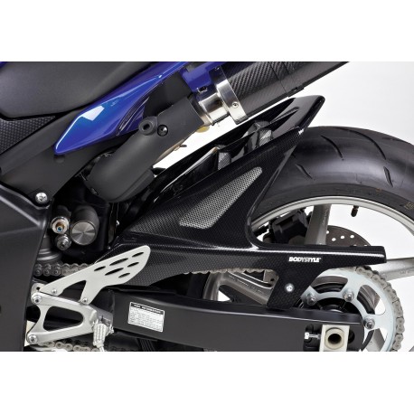 Garde boue arrière BODYSTYLE look carbone YAMAHA YZF-R1 2009-2014