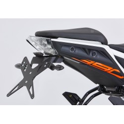 Support de plaque PROTECH X-SHAPE KTM 125 DUKE 390 DUKE 2017-2021