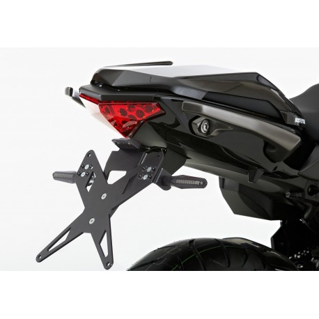 Support de plaque PROTECH X-SHAPE KAWASAKI ER6 2009-2011