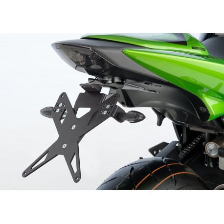 Support de plaque PROTECH X-SHAPE KAWASAKI Z750 Z750R Z1000