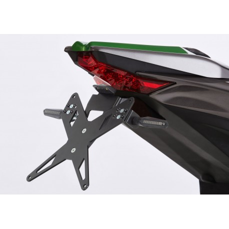 Support de plaque PROTECH X-SHAPE KAWASAKI Z1000 2014-2020