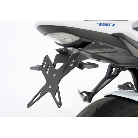 Support de plaque PROTECH X-SHAPE SUZUKI GSR 750 2011-2016