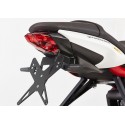 Support de plaque PROTECH X-SHAPE TRIUMPH 675 STREET TRIPLE 675 DAYTONA 2013-2016