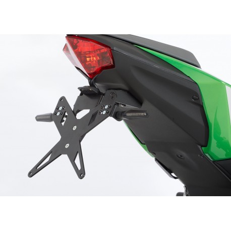 Support de plaque PROTECH X-SHAPE KAWASAKI Z125 NINJA 125 2019-2021